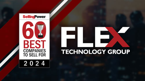 Flex Technology Group Recognized on Selling Power’s 60 Best Companies to Sell for List