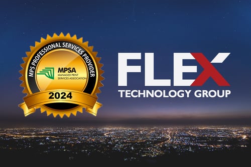 Flex Technology Group Captures Leadership Award for Best MPS Professional Services