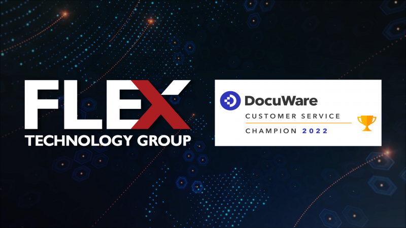 Flex-Technology-Group-Press-Release-2022-DocuWare-Customer-Service-Champion-Award